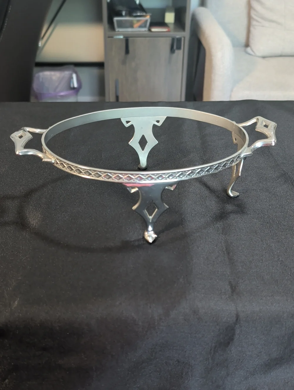 Vintage Silver Plated Royal Rochester Chafing Dish Stand